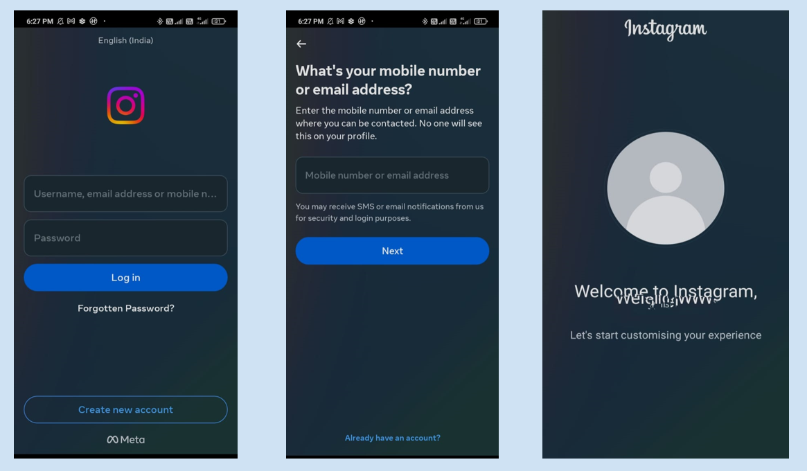 User Onboarding Flows