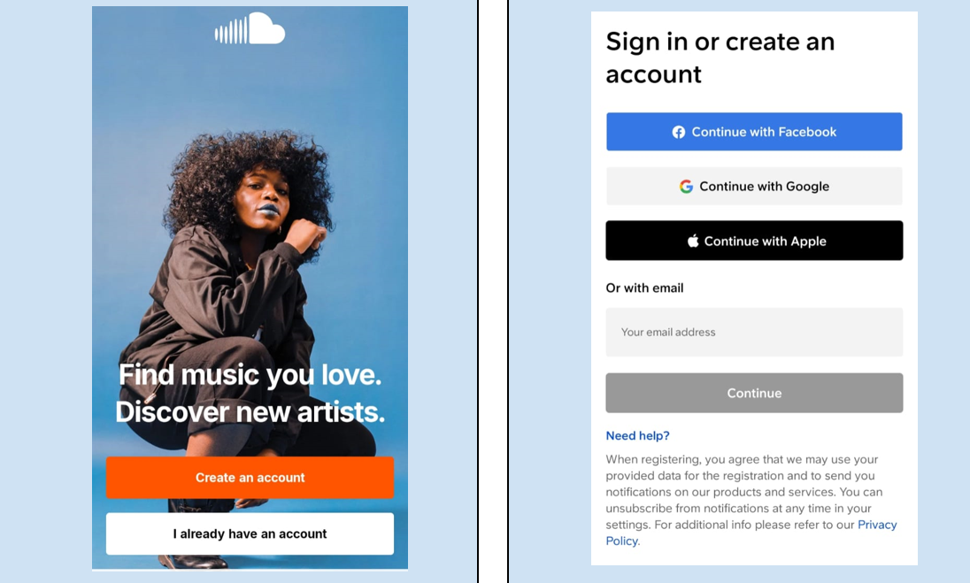 User Onboarding Flows