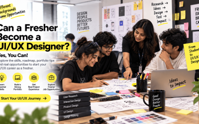 Can a Fresher Become a UI/UX Designer?