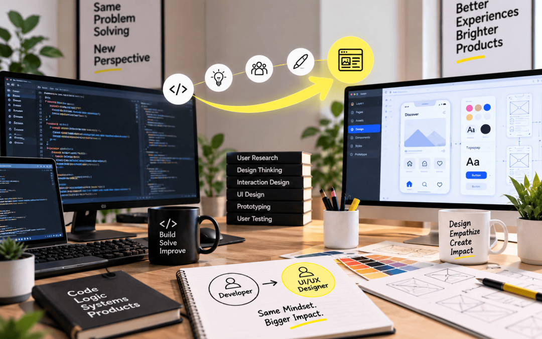 How Developers Can Move Into UI/UX Design: Career Roadmap